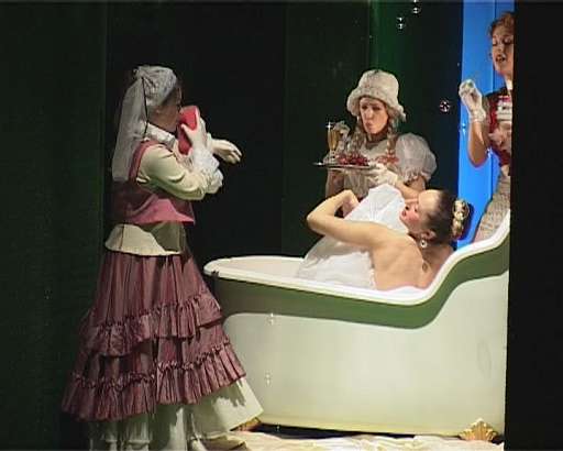 Последняя репетиция перед премьерой «Женитьба Фигаро»