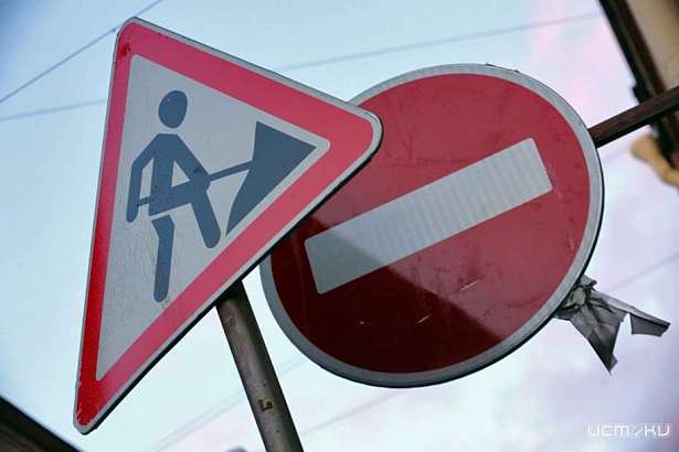 В Орле на два месяца перекроют пер. Воскресенский и ул. Гагарина