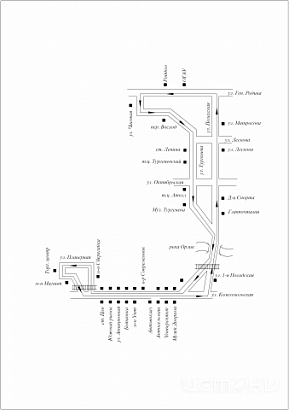 СХЕМА маршрута № 36