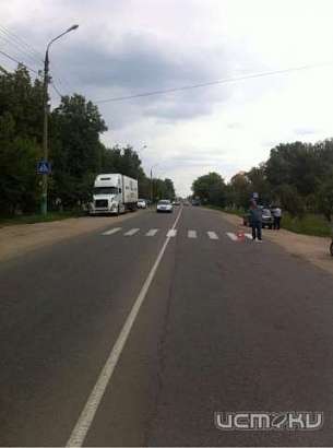 Во Мценске иномарка не пропустила пешехода-пенсионерку