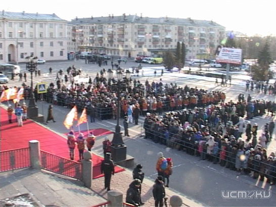 Факел Олимпийского огня в Орле: как это было 