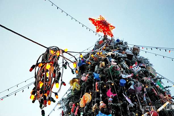 Когда в Орле установят новогоднюю елку?  Когда в Орле установят новогоднюю елку?