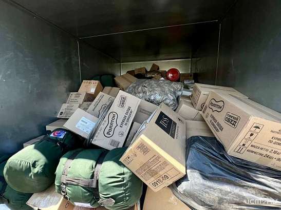 В Орле гуманитарку передали бойцам СВО в районе Кременной