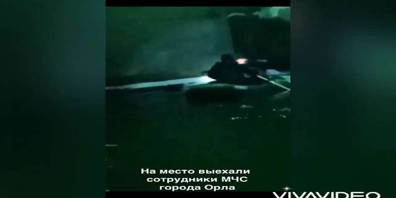 ВИДЕО: орловские спасатели помогли собаке, просидевшей 4 дня на льдине