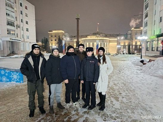 Орловские студенты в рамках Всероссийской акции «Студенческий десант-2026» приняли участие в профилактических мероприятиях с полицейскими и волонтерами