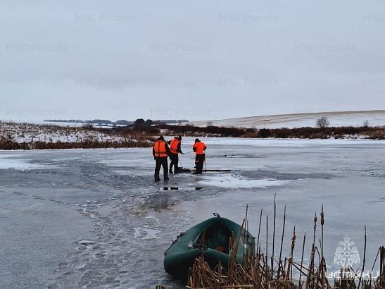 Утопленника в Орловской области нашли по торчащему из полыньи сапогу 
