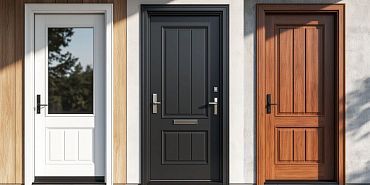 Плюсы и минусы входных пластиковых дверей по сравнению с металлическими и деревянными