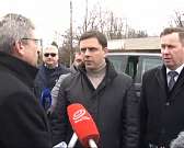 Бульвар, дороги, детсад... Клычков вместе с журналистами проехался по весеннему Орлу