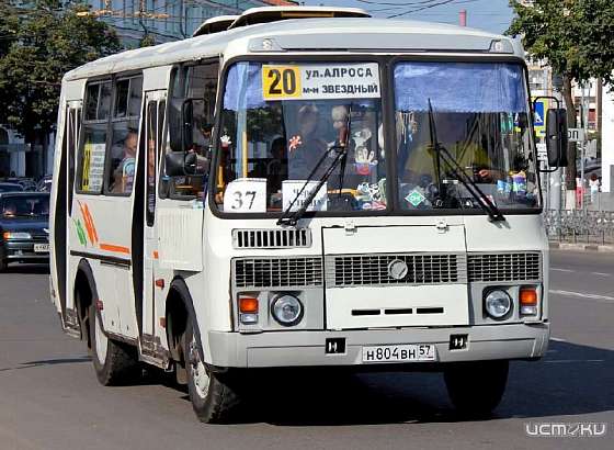 В День города общественный транспорт Орла будет работать до полуночи