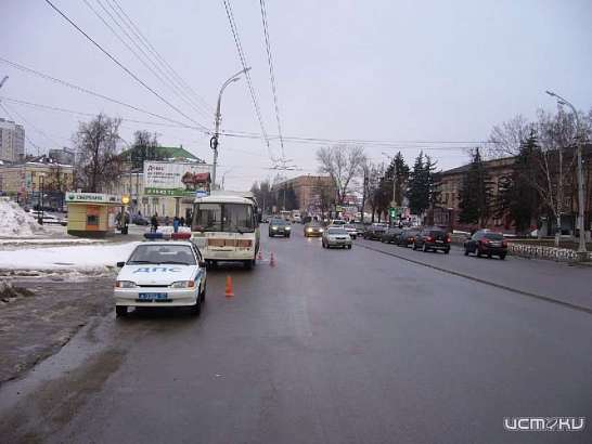 ДТП в Орле: в маршрутке один пассажир упал на другого