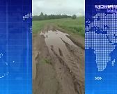 Житель Орловщины встал на колени с мольбой о нормальной дороге. Экспресс - новости.