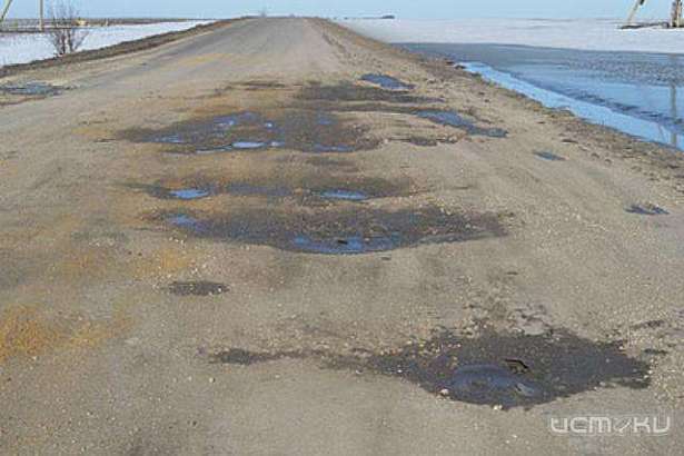 Дорога в деревню Петровка нуждается в капремонте