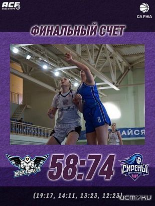 2 победы в 3 матчах одержали орловские баскетболистки на домашнем туре в рамках студ лиги