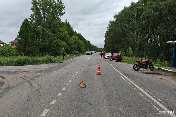 Под Орлом 15-летний мопедист угодил под колеса «Жигулей»