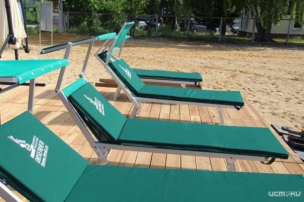 В Орле на озере Светлая жизнь открыли инклюзивный пляж