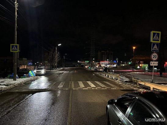 В Заводском районе Орла автомобиль сбил пешехода и скрылся