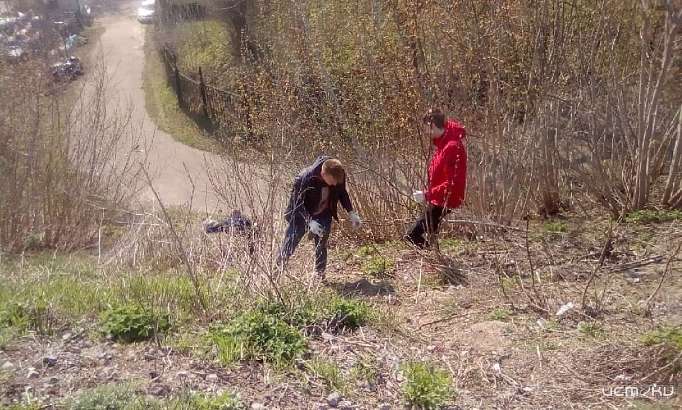 Фоторепортаж: орловчане вышли на уборку города