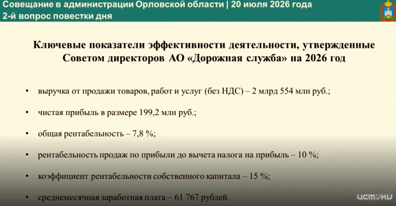 "Дорожная служба", став не ГУП, а АО, показывает прибыль