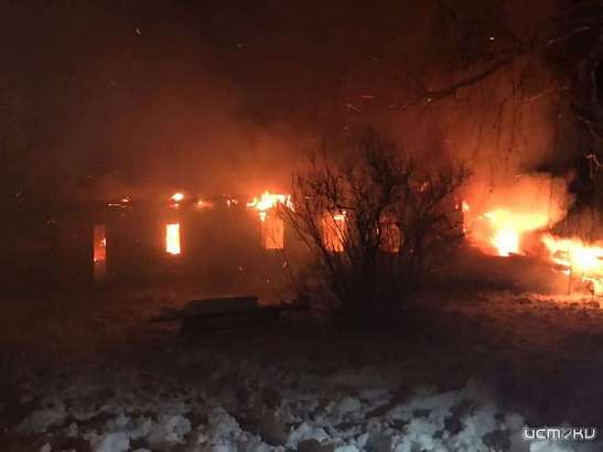 В пожаре под Орлом погиб мужчина