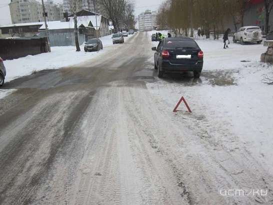 В Советском районе Орла «Лада» наехала на пешехода