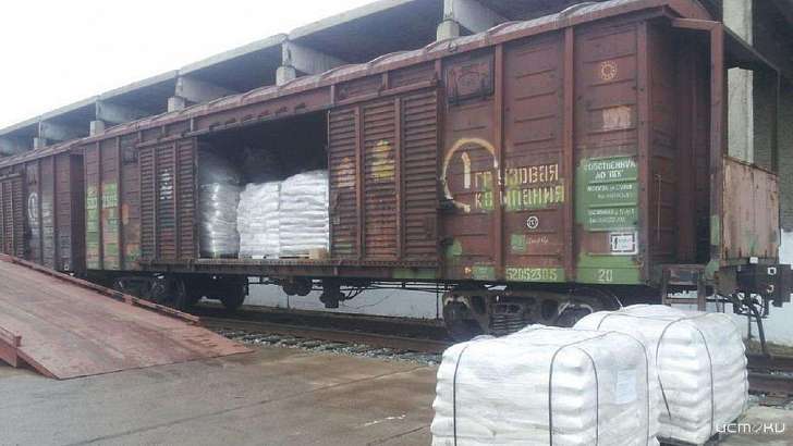 Более 4000 тонн продовольствия отправили с орловских ж/д станций в апреле — мае