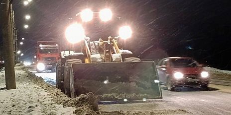 Сегодняшней ночью и с утра на Орловщине кружила метель