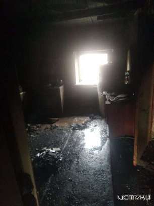 В Орловской области вспыхнул дом многодетной семьи