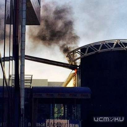 Вчера снова горел «Гринн»