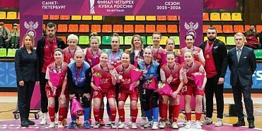 Исторический результат. Футболистки "ОрелГУ-КПРФ" серебряные призеры Кубка России 