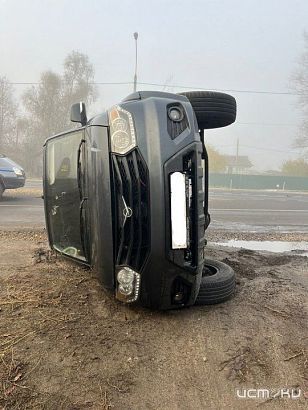 Два внедорожника не разъехались на орловской трассе. Есть пострадавший