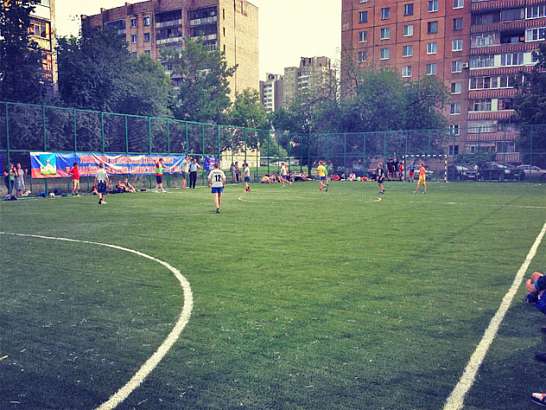  В Орле появилось еще одно футбольное поле