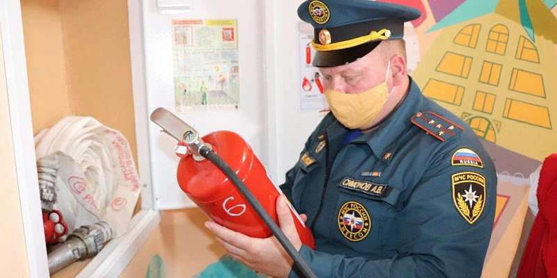 МЧС проверяет орловские детсады перед открытием после карантина