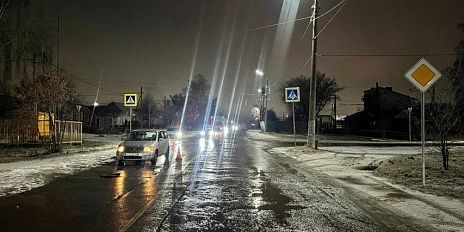 В Орле пенсионер на иномарке сбил ребенка на пешеходном переходе