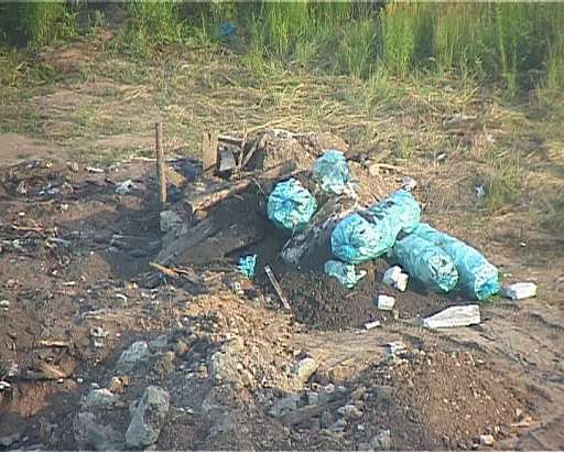 Жители Новой Ботаники столкнулись с мусорной свалкой