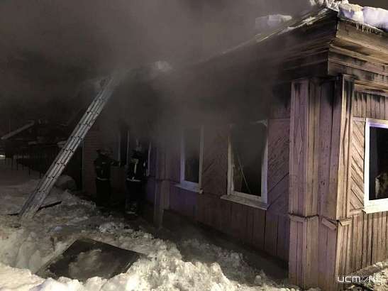 В орловской глубинке в своем доме заживо сгорел пенсионер