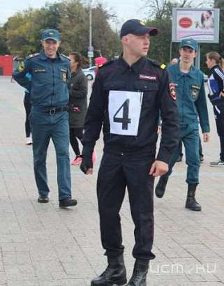 В орловской полиции прошла служебная эстафета 