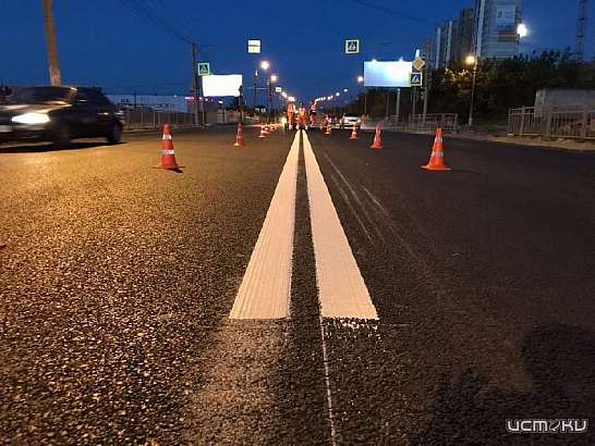 Орловские чиновники не могут контролировать качество дорожной разметки