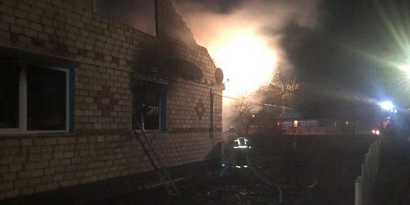 Страшный пожар в Глазуновке унес жизнь старушки