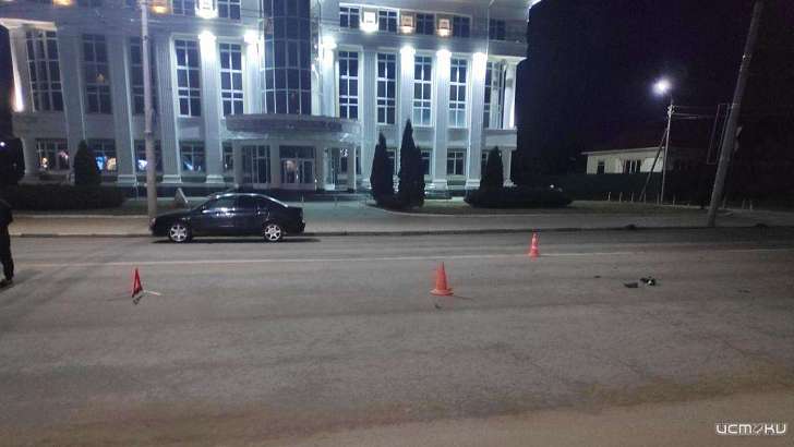 В Орле молодой водитель не успел затормозить перед пешеходом-нарушителем