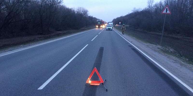 Попал в реанимацию: в Орловской области мотоцикл влетел во встречную фуру