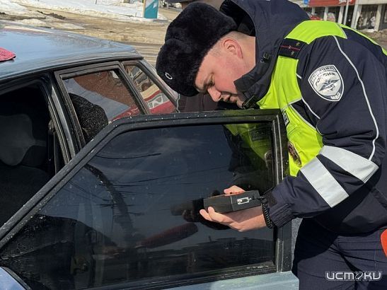 В Орловской области в ходе рейда «Тонировка» выявили 125 нарушителей