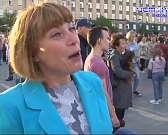 Их не остановили ни тучи, ни дождь: около тысячи орловчан спели с «Хором Турецкого»