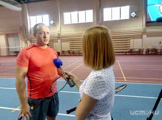 Два дня космического бадминтона: орловчане смогли сыграть с Александром Мисуркиным