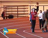 Первые состязания в обновленном легкоатлетическом манеже