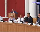 Заседание Орловского областного совета народных депутатов