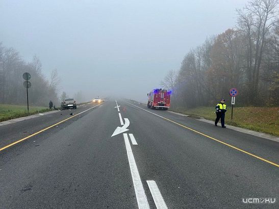 Под Орлом в аварии на встречной полосе пострадал водитель «Рено»