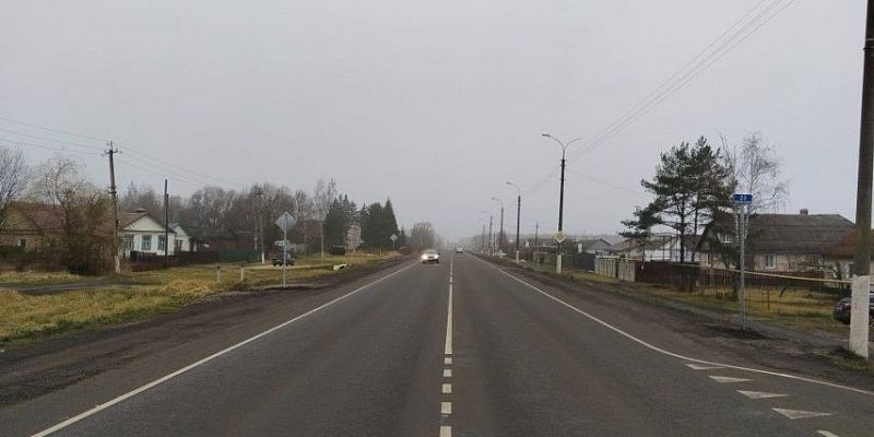 В Орловской области завершен ремонт участка трассы Р-120