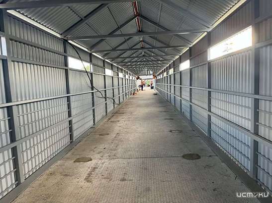 Пешеходная переправа на Красном мосту в Орле открылась в 8 утра