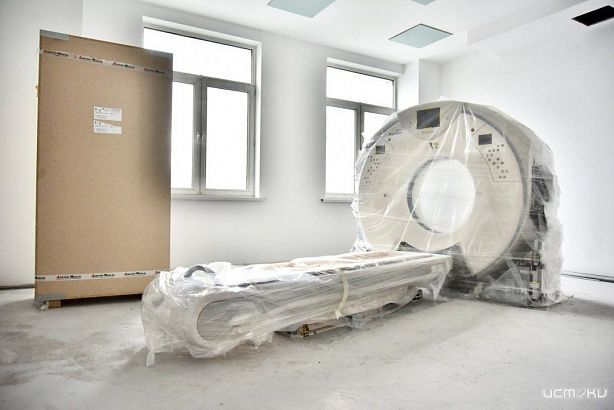 В орловский «Титаник» поступил японский томограф