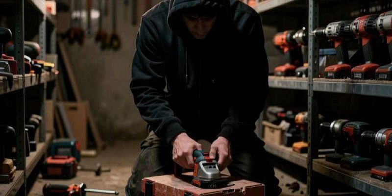 В Орле раскрыта кража электроинструмента из ремонтируемого подвала